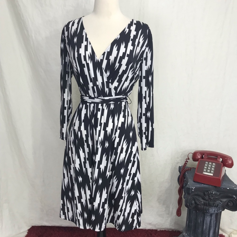 Faux Wrap INC International Concepts Dress